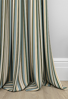 The British Stripe Co. Elizabeth, Chilterns No.1 - Made to Measure Curtains